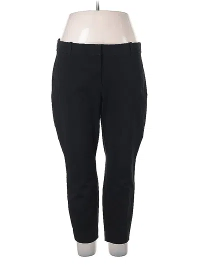 Pre-owned Jcrew Active Pants In Black
