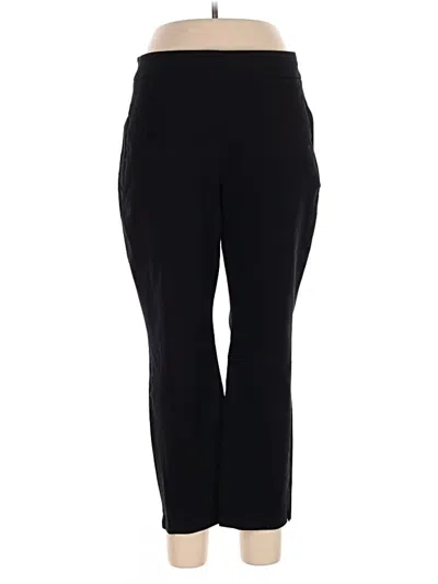 Pre-owned Jcrew Active Pants In Black