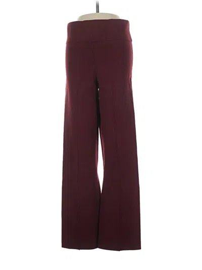 Pre-owned Jcrew Active Pants In Burgundy
