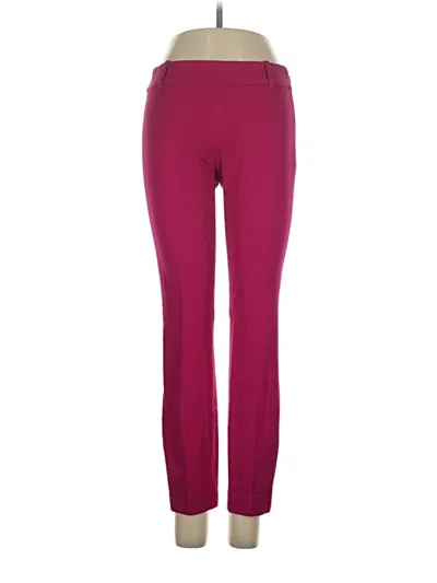 Pre-owned Jcrew Active Pants In Burgundy