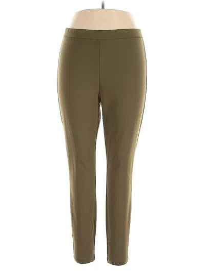 Pre-owned Jcrew Active Pants In Green