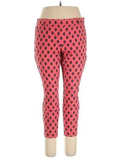 Pre-owned Jcrew Active Pants In Red
