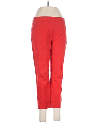 Pre-owned Jcrew Active Pants In Red