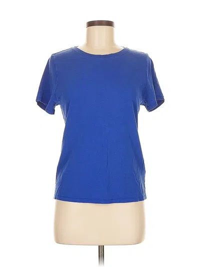 Pre-owned Jcrew Active T-shirt In Blue