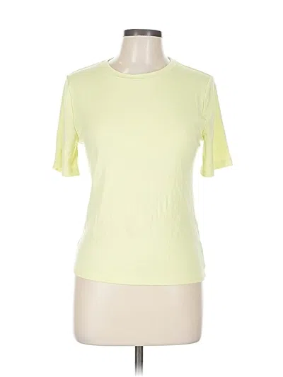 Pre-owned Jcrew Active T-shirt In Yellow