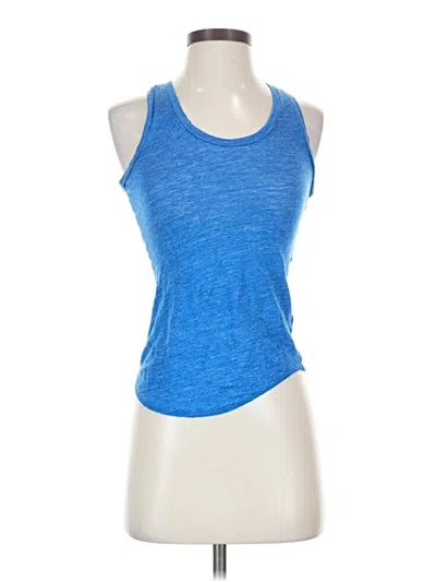 Pre-owned Jcrew Active Tank Top In Blue
