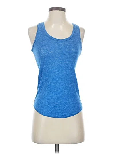 Pre-owned Jcrew Active Tank Top In Blue