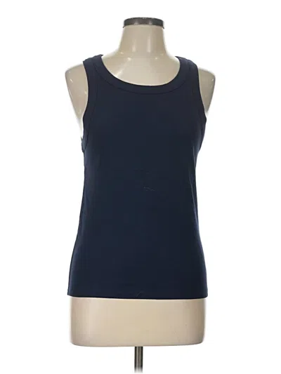 Pre-owned Jcrew Active Tank Top In Blue