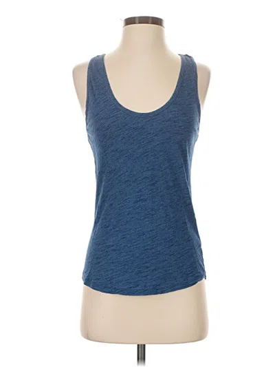 Pre-owned Jcrew Active Tank Top In Blue