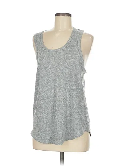 Pre-owned Jcrew Active Tank Top In Gray