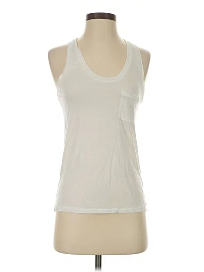 Pre-owned Jcrew Active Tank Top In Ivory