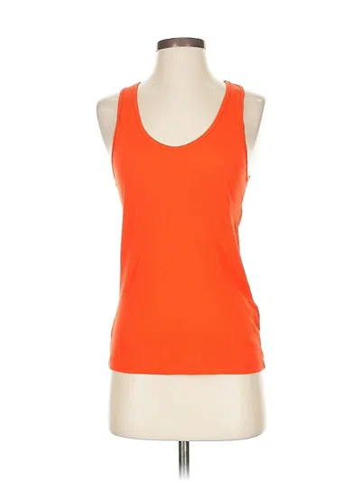 Pre-owned Jcrew Active Tank Top In Orange