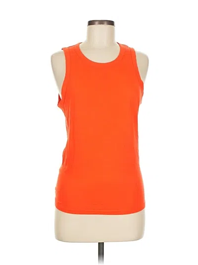 Pre-owned Jcrew Active Tank Top In Orange