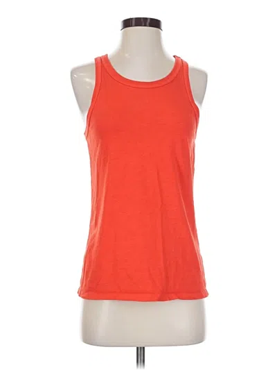 Pre-owned Jcrew Active Tank Top In Orange