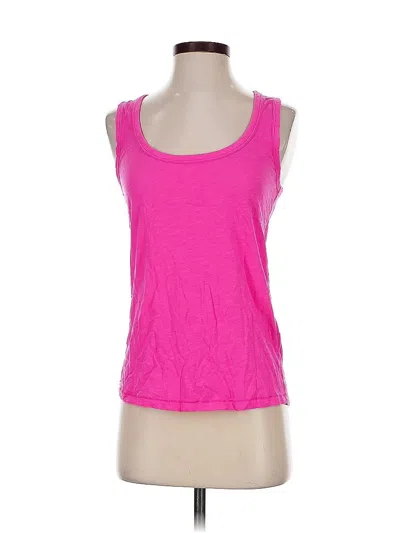 Pre-owned Jcrew Active Tank Top In Pink