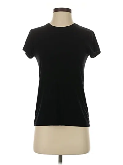 Pre-owned Jcrew Active T-shirt In Black