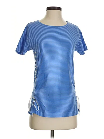 Pre-owned Jcrew Active T-shirt In Blue