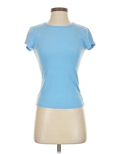 Pre-owned Jcrew Active T-shirt In Blue