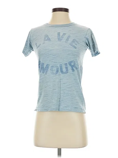 Pre-owned Jcrew Active T-shirt In Blue