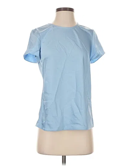 Pre-owned Jcrew Active T-shirt In Blue