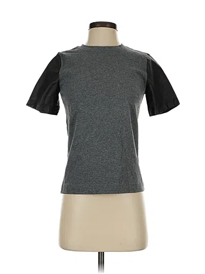 Pre-owned Jcrew Active T-shirt In Gray
