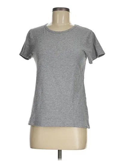 Pre-owned Jcrew Active T-shirt In Gray