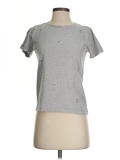 Pre-owned Jcrew Active T-shirt In Gray