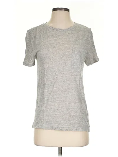 Pre-owned Jcrew Active T-shirt In Gray