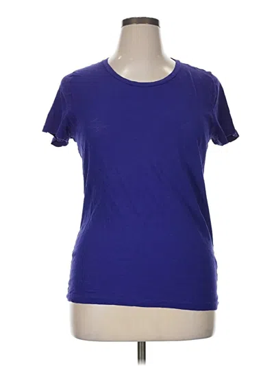 Pre-owned Jcrew Active T-shirt In Purple