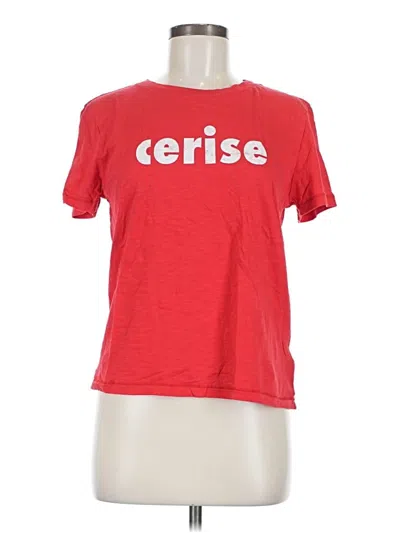 Pre-owned Jcrew Active T-shirt In Red