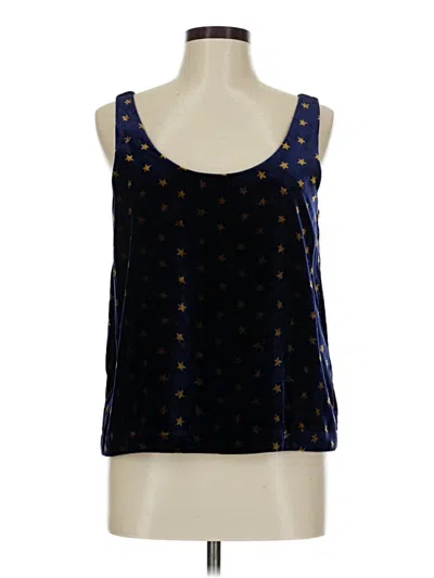 Pre-owned J.crew Always Sleeveless Blouse In Blue