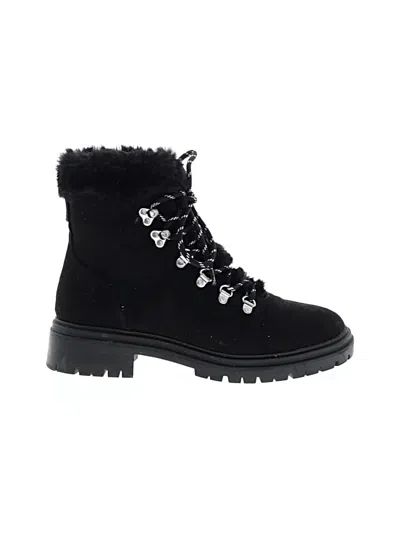 Pre-owned Jcrew Ankle Boots In Black