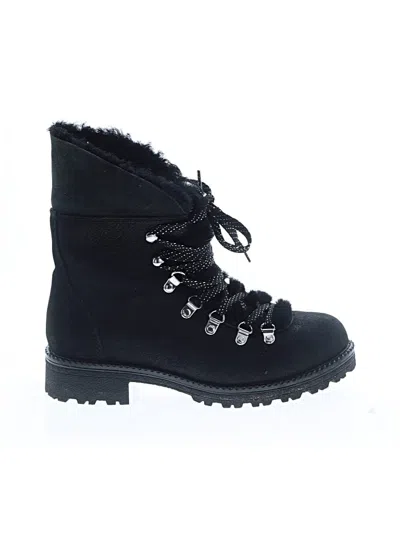 Pre-owned Jcrew Ankle Boots In Black