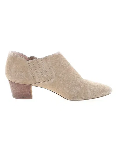 Pre-owned Jcrew Ankle Boots In Brown