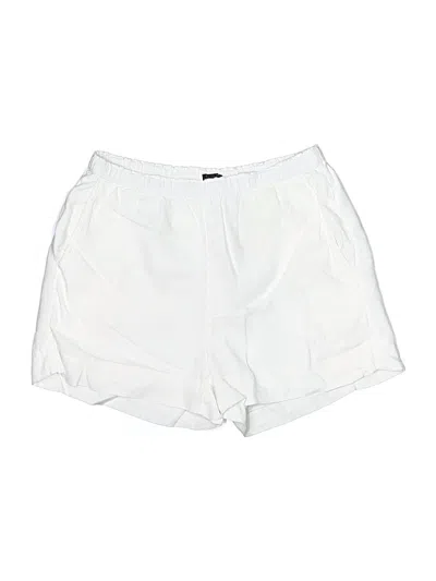 Pre-owned Jcrew Athletic Shorts In White