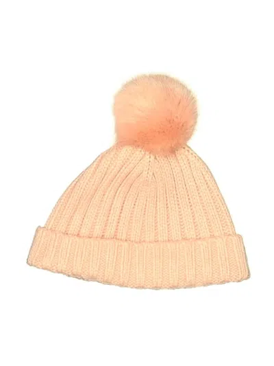 Pre-owned Jcrew Beanie Hat In Pink