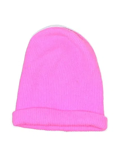 Pre-owned Jcrew Beanie Hat In Pink