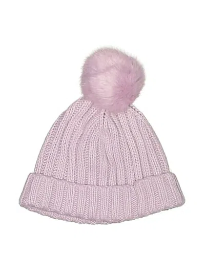 Pre-owned Jcrew Beanie Hat In Pink