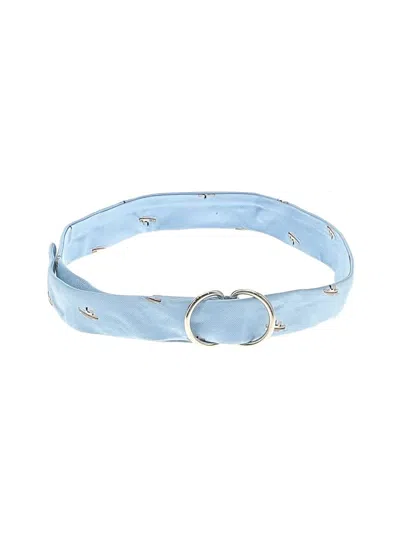 Pre-owned Jcrew Belt In Blue