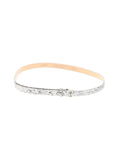 Pre-owned Jcrew Belt In Silver