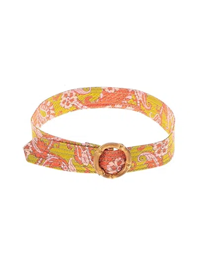 Pre-owned Jcrew Belt In Yellow