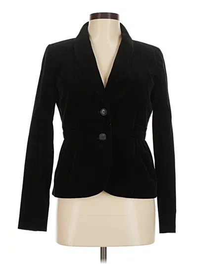 Pre-owned Jcrew Blazer Jacket In Black