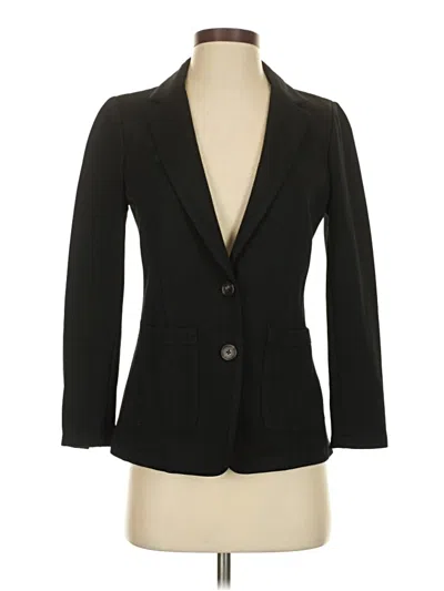 Pre-owned Jcrew Blazer Jacket In Black
