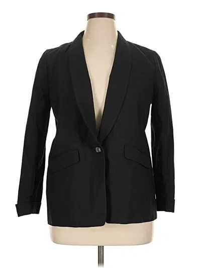Pre-owned Jcrew Blazer Jacket In Black