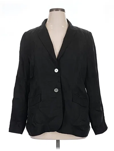 Pre-owned Jcrew Blazer Jacket In Black