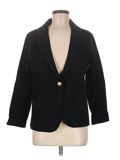 Pre-owned Jcrew Blazer Jacket In Black