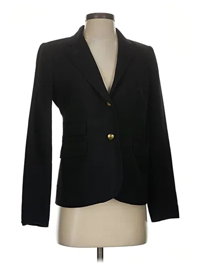 Pre-owned Jcrew Blazer Jacket In Black
