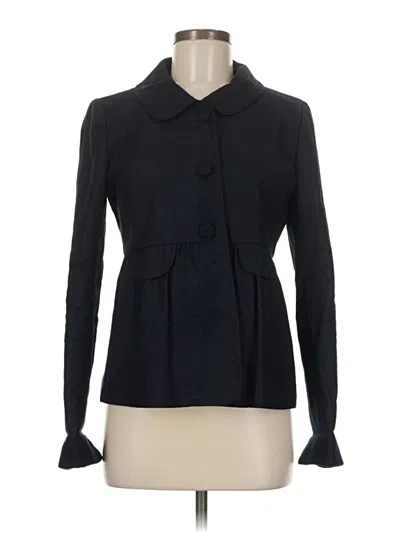 Pre-owned Jcrew Blazer Jacket In Black
