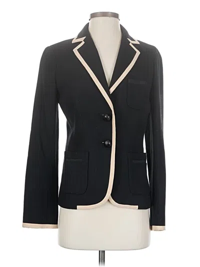 Pre-owned Jcrew Blazer Jacket In Black