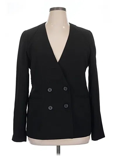 Pre-owned Jcrew Blazer Jacket In Black